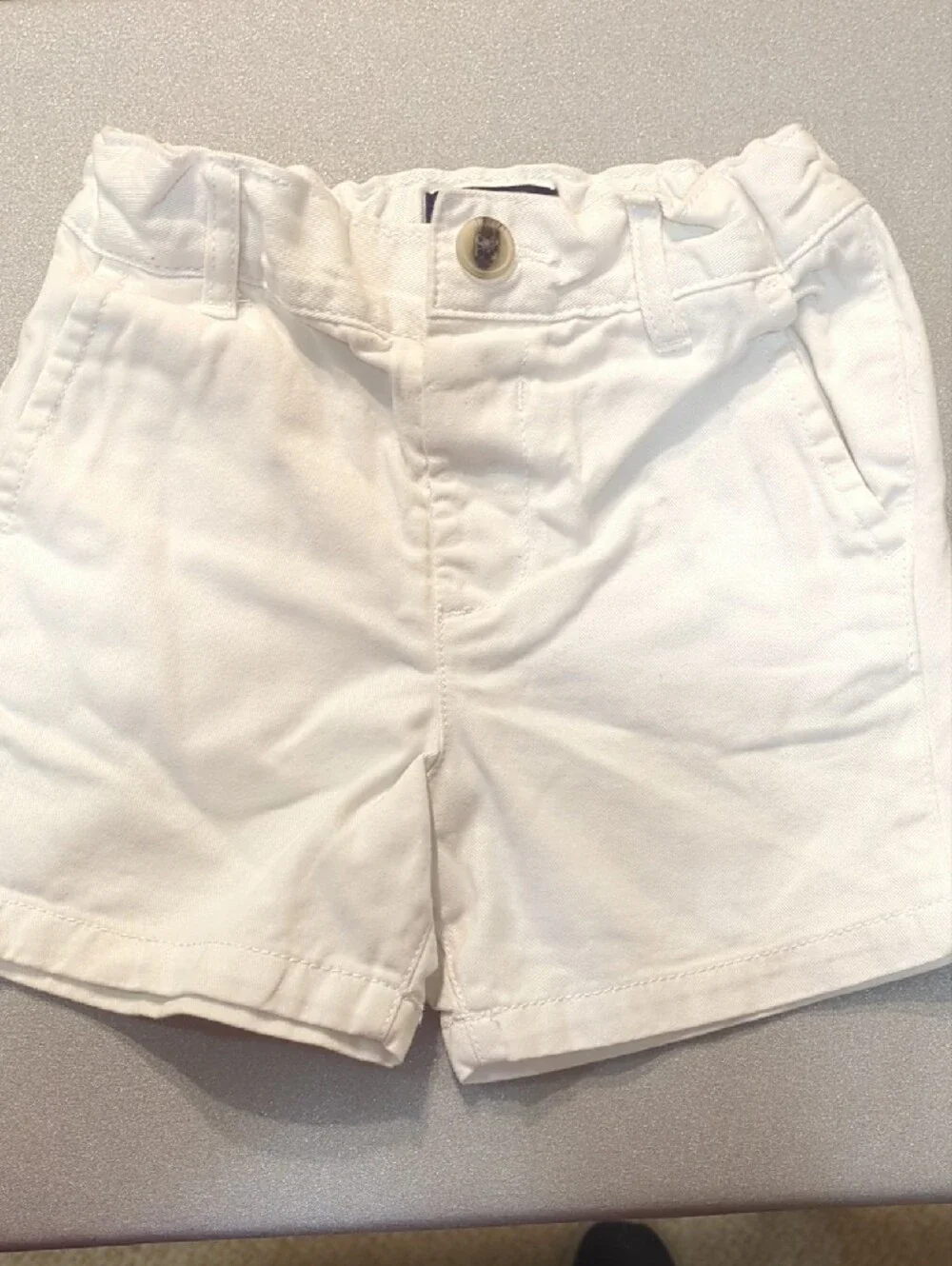 The Children's Place Cream Cotton Shorts